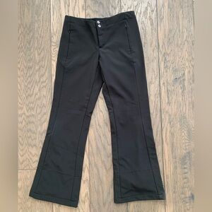 Snozu fleece lined flair leg pants